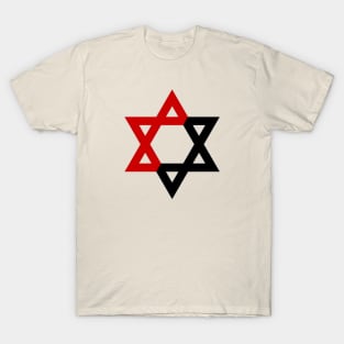 Anarchocommunist Magen David T-Shirt